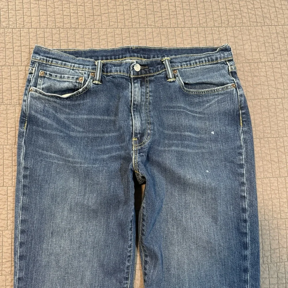 Levi's 541 Jeans Men 36x34 (36x32) Blue Athletic Taper Stretch Casual‎ Denim